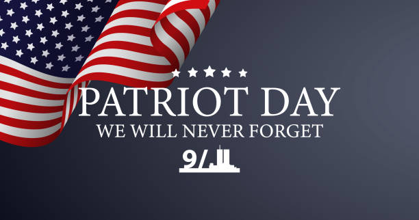 911 Patriot Day USA Background Illustration 911 Patriot Day USA Background Illustration 2001 stock illustrations