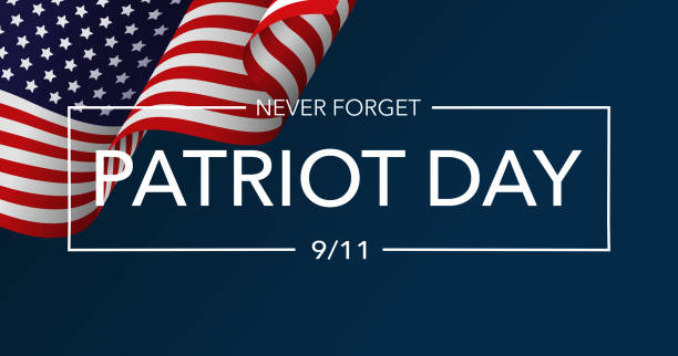 911 Patriot Day USA Background Illustration vector art illustration