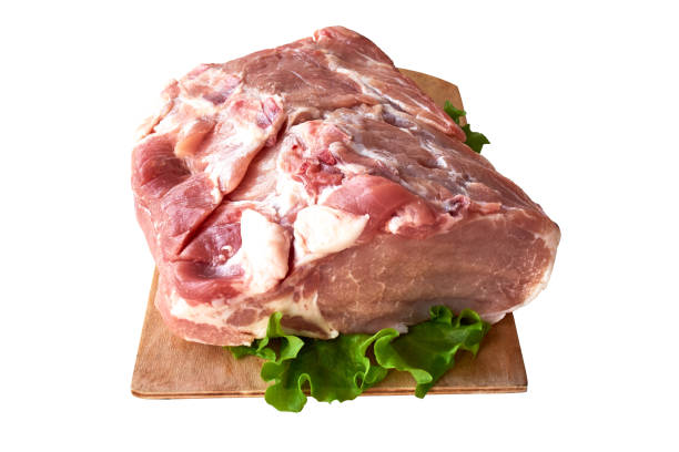 istock meat with herb parsley isolated on white 1415985652