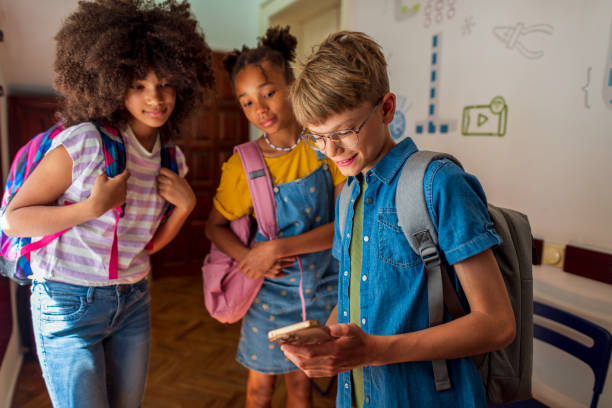 istock Back to school ! Friends reunion . 1415991266