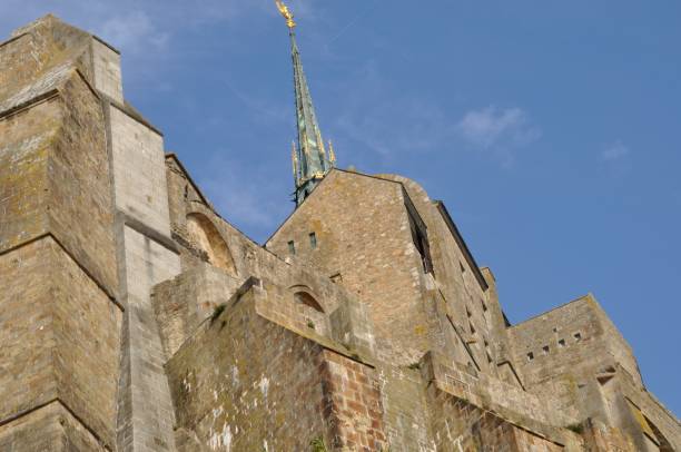 istock Mont Saint michel architectural detail 1415995424