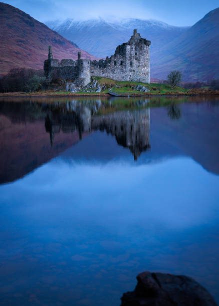 istock Kilchurn castle and reflection on loch awe Scotland 1415998736