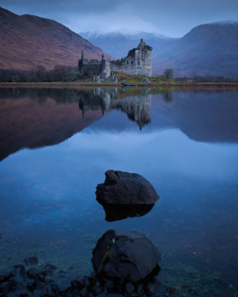 istock Tranquil kilchurn castle and reflection on loch awe Scotland 1415998745