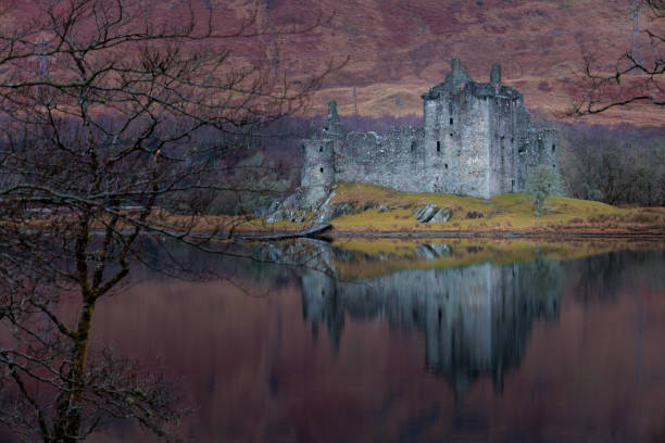 istock Reflection of kilchurn castle on loch awe 1416001139