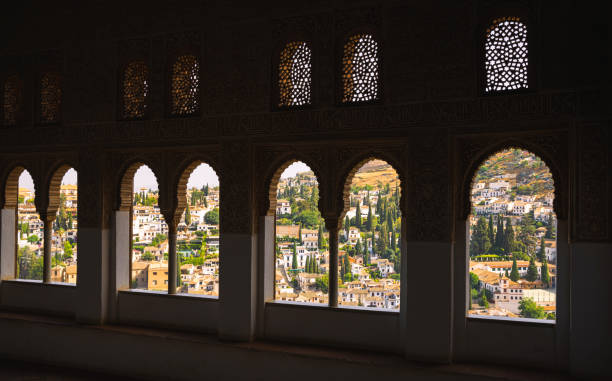 istock Granada cityscape urban skyline 1416002114