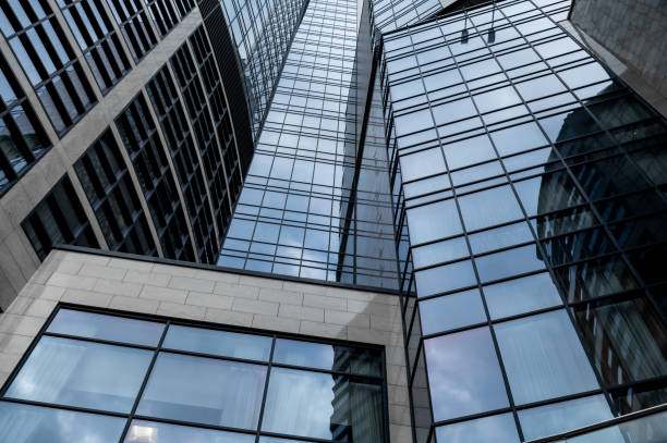 istock unusual building with lots of windows and interesting architecture 1416003874