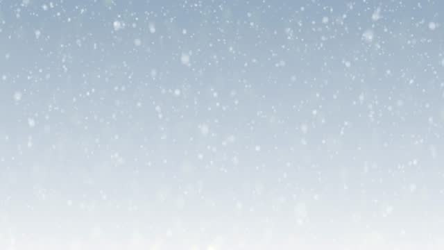 Falling snow looping animated christmas background