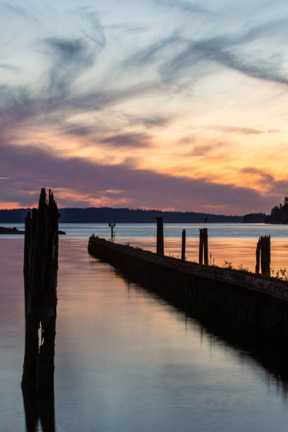 istock Sunset over the bay 1416022756