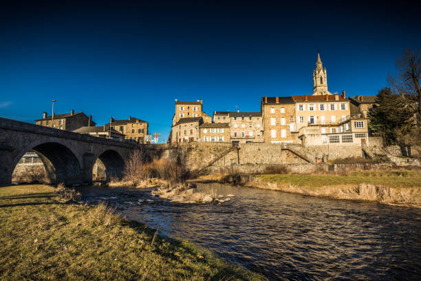 A small town of Tence in Haute-Loire, southern France.