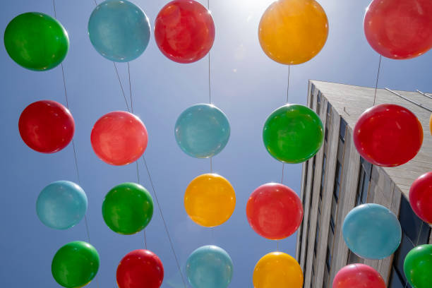 istock Pride Parade Decorations in Jerusalem, Israel 1416038176