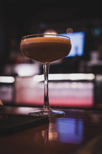 istock Espesso coctail on the barpult 1416056978