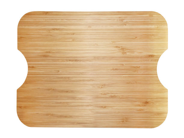 holzschneidebrett isoliert auf weißem hintergrund (clipping path) - 11902 stock-fotos und bilder