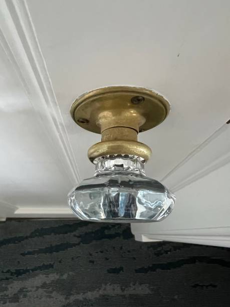 istock Retro Door Knob and Lock 1416066833