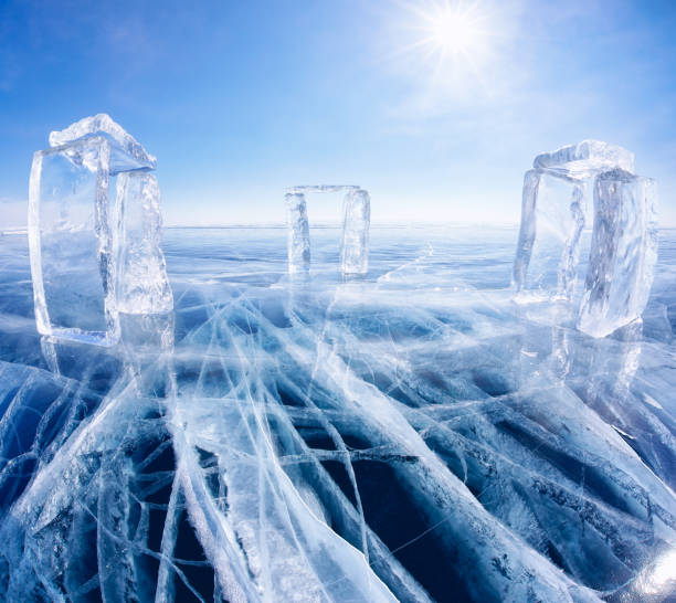 istock Icehange - stonehenge made from ice 1416115676