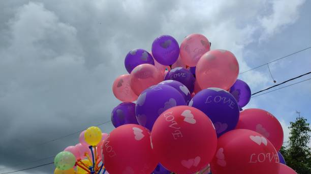 istock Balloons of different colors 1416162020