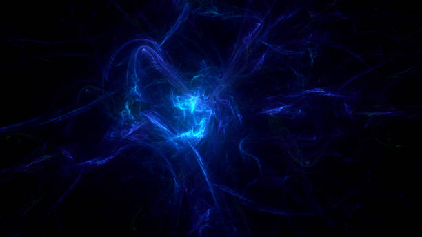 istock Digitally Generated Fractal Based Mysterious Abstract Background Video 1416188522