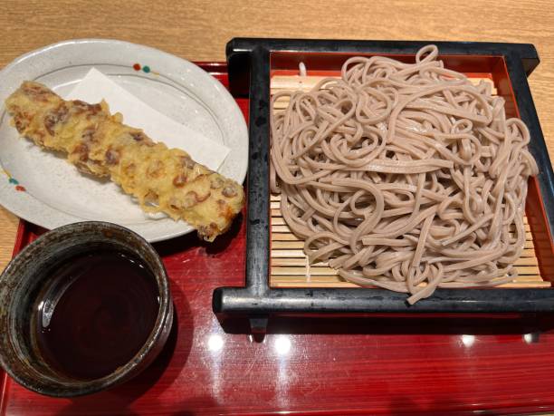 istock Soba noodle with Chikuwa tempura 1416195307