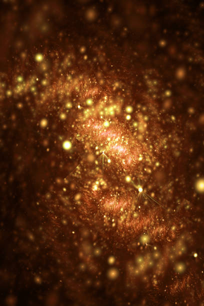 istock Digitally Generated Fractal Based Mysterious Abstract Background Video 1416195357