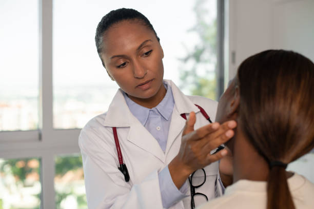 istock Doctor and patient at appointment 1416195562