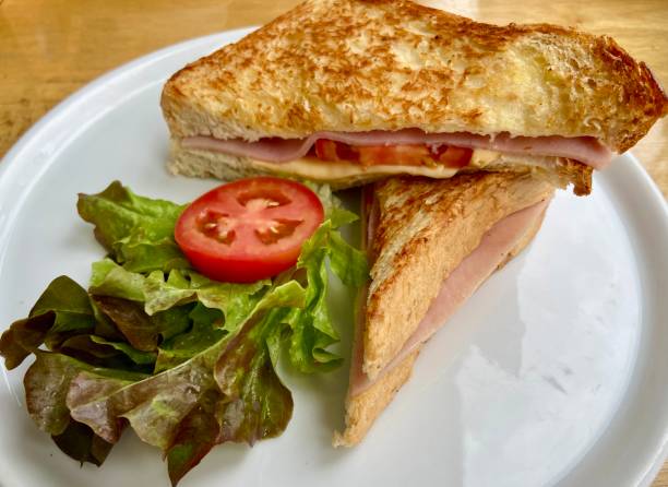 istock Grilled cheeses and hams Sandwich 1416204619