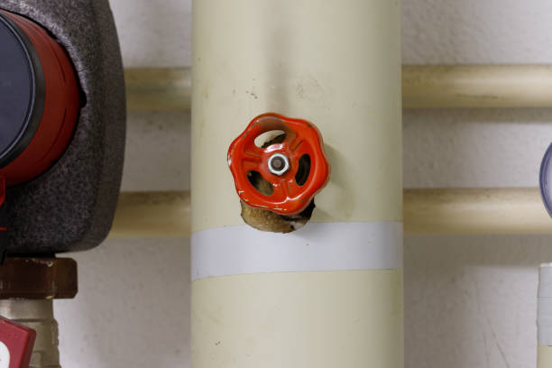 istock Heating thermostat on a heater. 1416217527