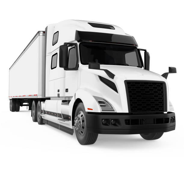 istock Cargo Delivery Truck Isolated 1416257645