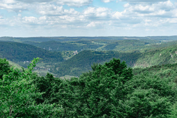 istock Idyllic and panoramic view of Bavarian nature 1416290655
