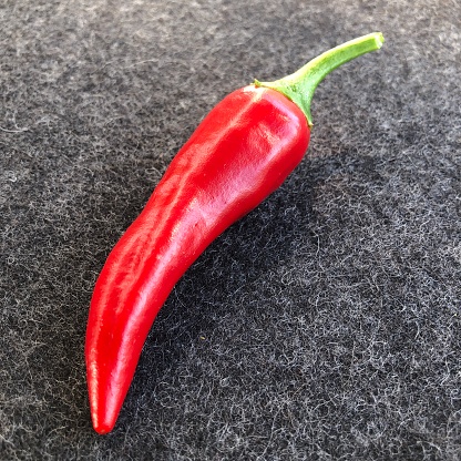 One red hot pepper