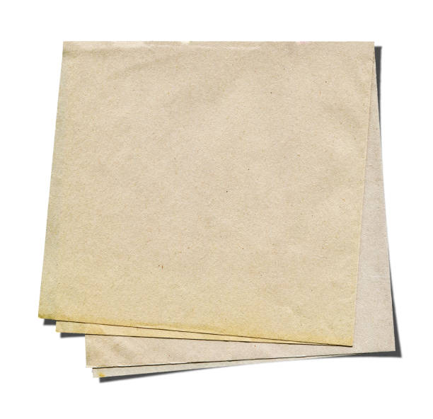 Cut or torn paper background textured isolated