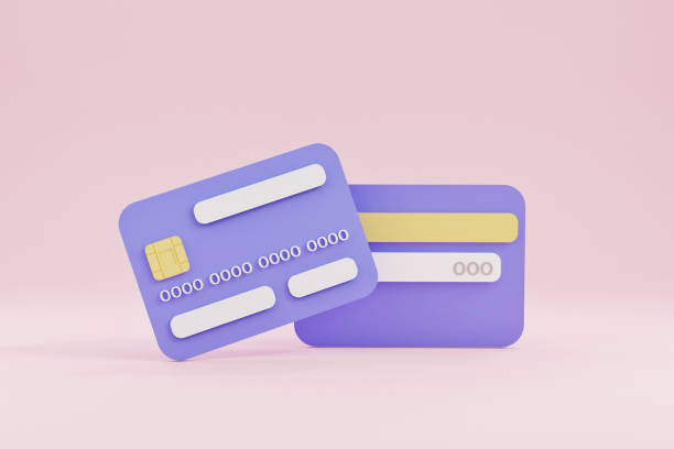 istock 3d rendering credit or debit card, financial concept, illustration and icon 1416309246