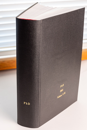 Phd thesis hardbound cover Macro, Symbolic Study Education