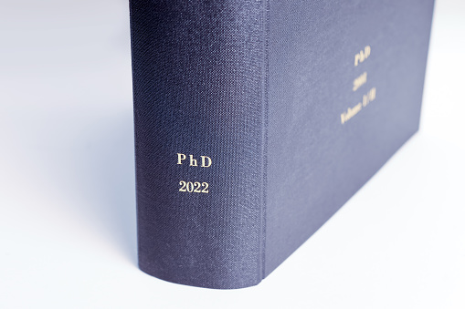 Phd thesis hardbound cover Macro, Symbolic Study Education