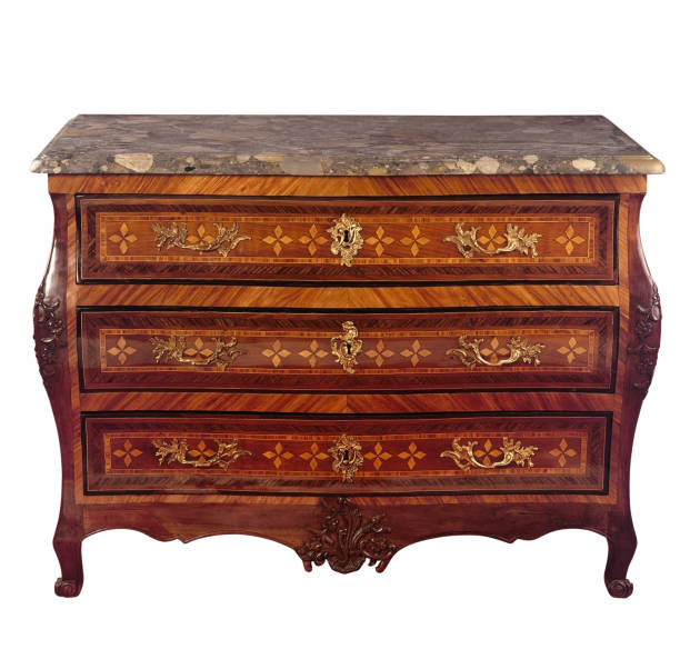 istock Antique style dresser isolated on white 1416317953