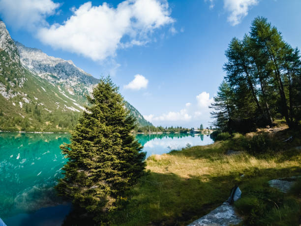 istock a beautifull view on the aviolo lake 1416387000