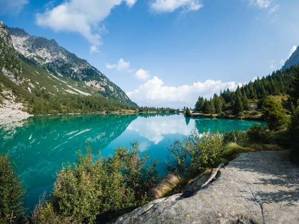 istock a beautifull view on the aviolo lake 1416387050