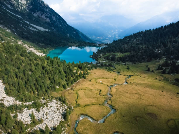 istock a beautifull view on the aviolo lake 1416387161