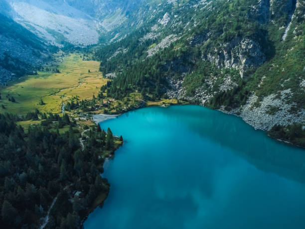 istock a beautifull view on the aviolo lake 1416387319
