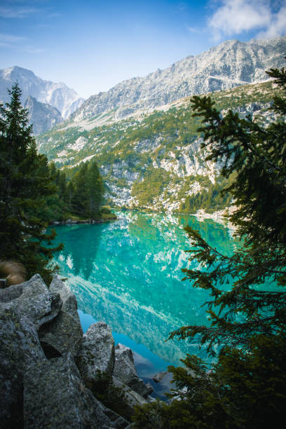 istock a beautifull view on the aviolo lake 1416393371