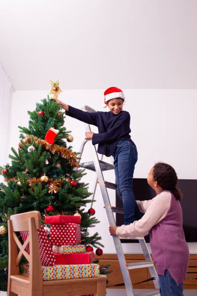 istock Decoration of a Christmas tree. 1416417515