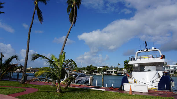 istock Luxurious mansion in Miami Beach, florida, U.S.A 1416421841