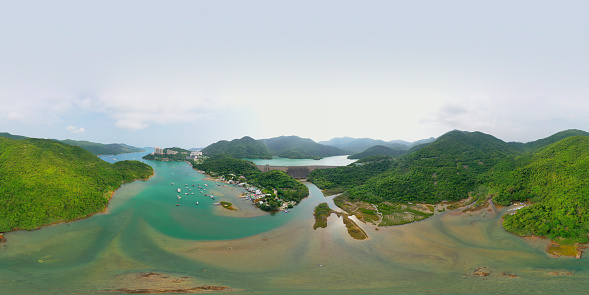 21 May 2022 the landscape of coastal shoals, Tai Tam Harbour
