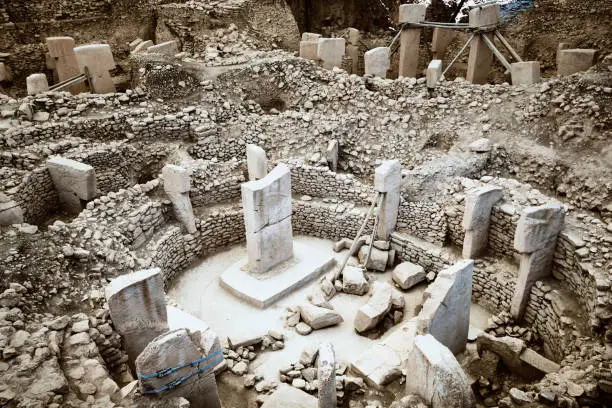 Photo of Gobekli Tepe Neolithic Sanctuary remains