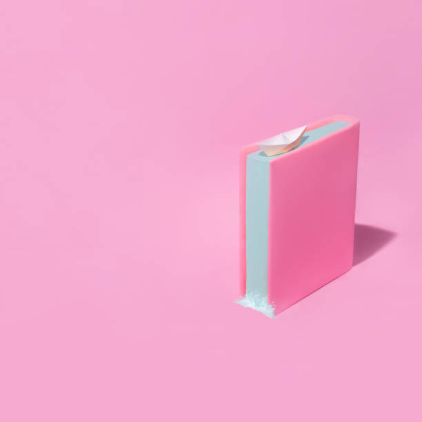 istock Minimal book world composition. Creative education concept. Back to school idea. 1416441396