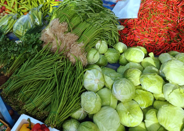 istock Various fresh vegetables on the market 1416442734