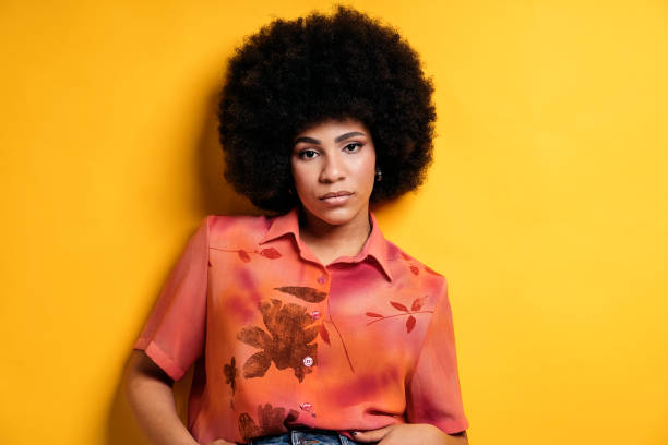 istock Pretty Afro Girl in Studio 1416446128