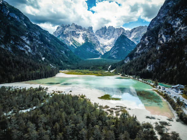 istock a great view on the landro lake 1416447166
