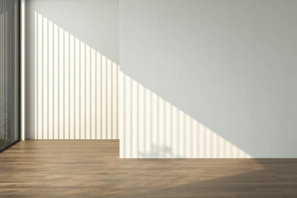 istock 3D rendering of home interior without furniture. 3D Rendering 1416447545