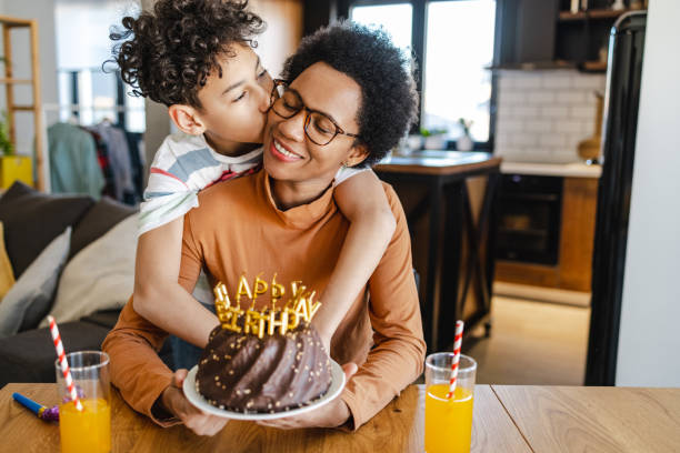 istock Surprise for mom for her birthday 1416449888