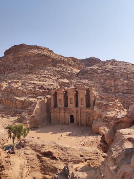 istock views of Petra monastery, Jordan 1416455895