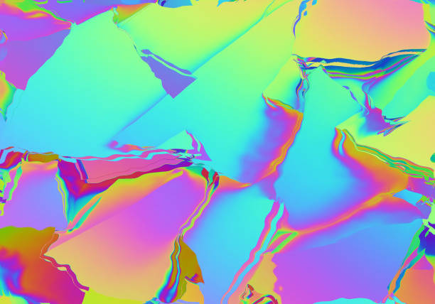 istock Abstract background with colorful flow and ripple 1416469284